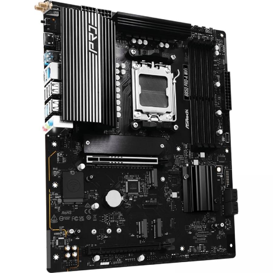Placa Base Asrock B850 PRO-A WIFI/ DDR5/ PCIe 5.0/ Socket AM5