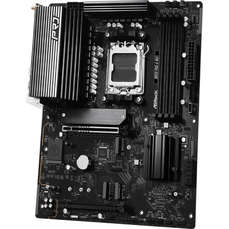 Placa Base Asrock B850 PRO-A WIFI/ DDR5/ PCIe 5.0/ Socket AM5