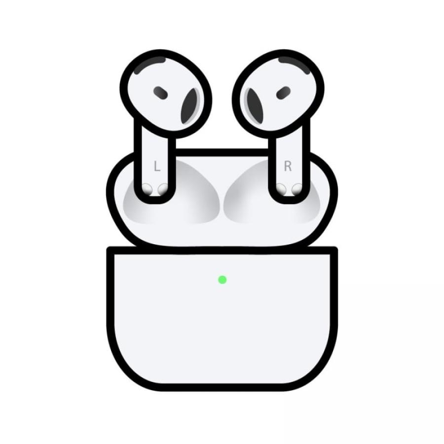Auriculares Bluetooth Apple Airpods 5/ Estuche de Carga Inalambrica