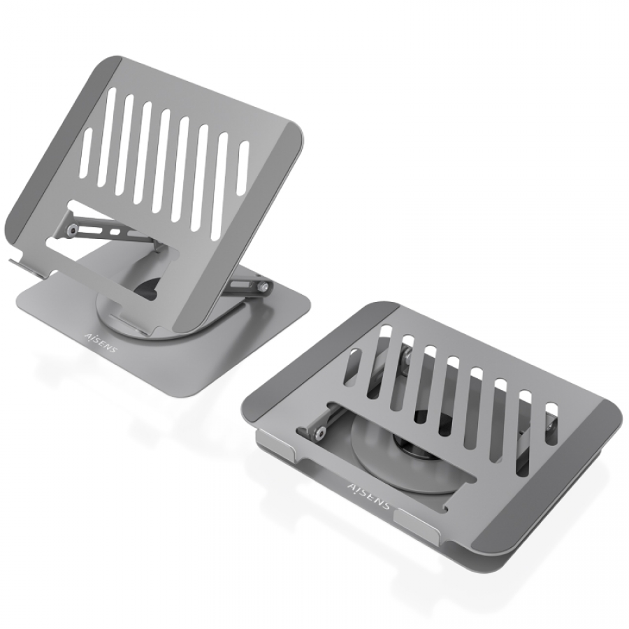 Soporte de Sobremesa Aisens LP5SXL-487 para Portátil de 10-17'/ hasta 3kg