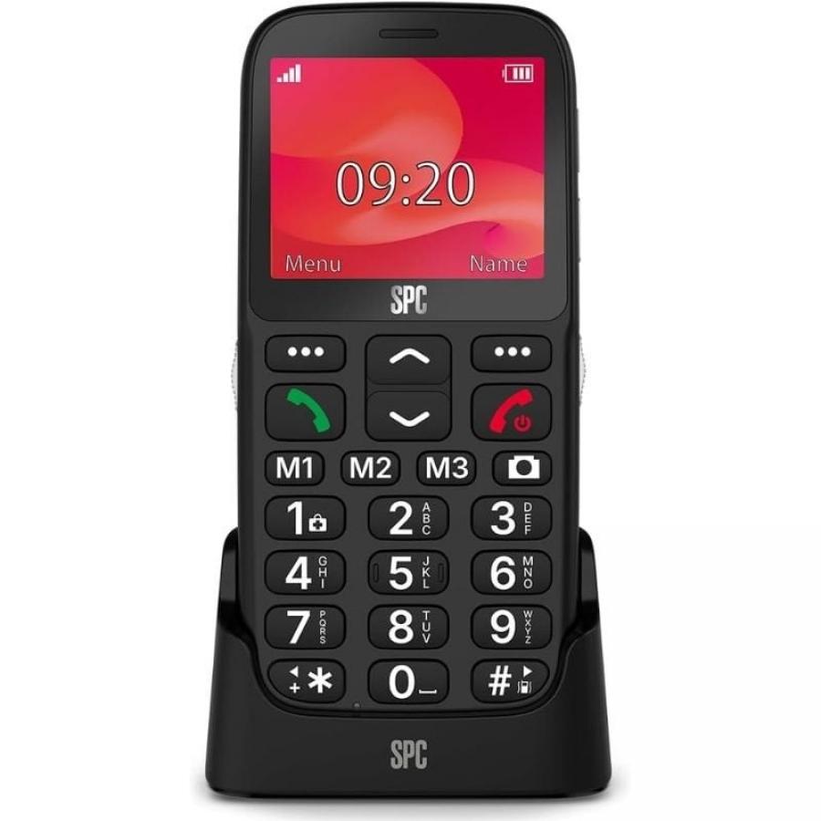 Teléfono Móvil SPC Polaris Pure para Personas Mayores/ 4G/ Negro