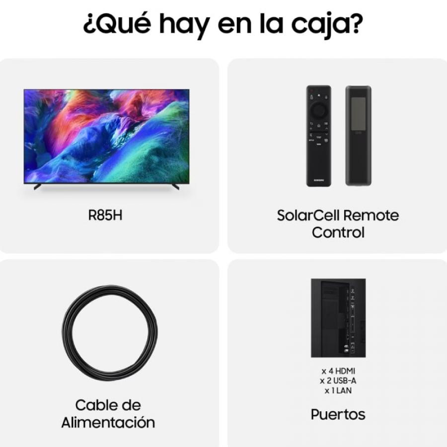 Televisor Samsung Micro RGB Vision AI R85H TMR55R85HAU 55'/ Ultra HD 4K/ Smart TV/ WiFi