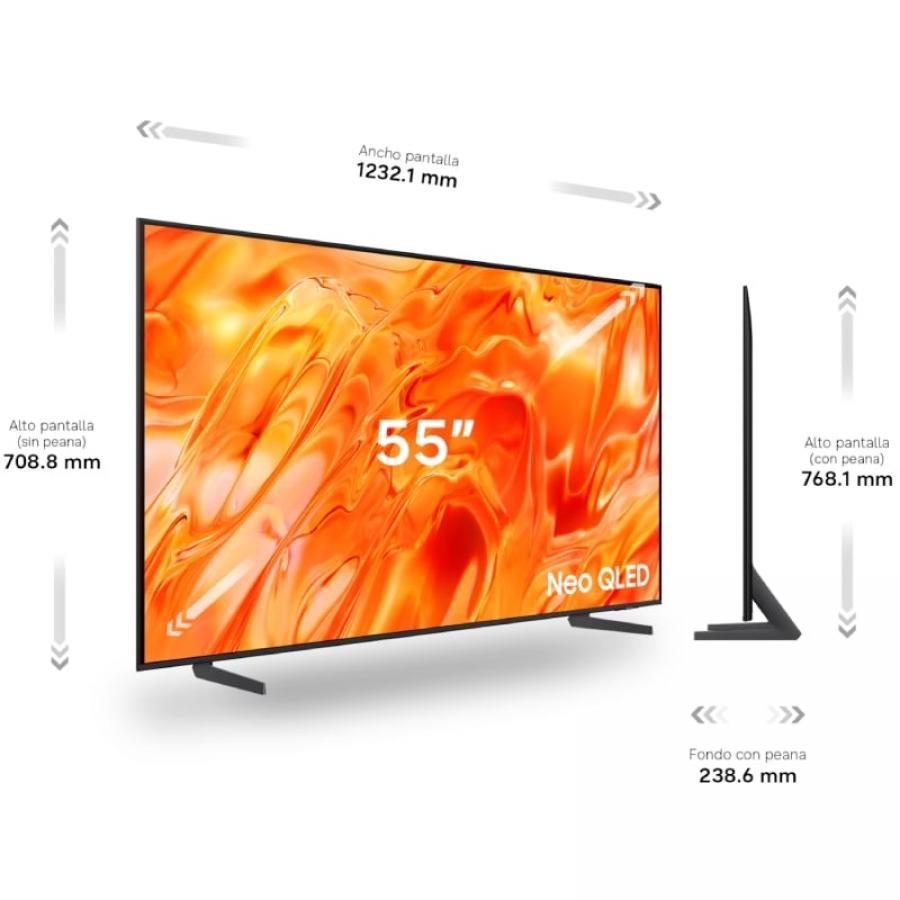 Televisor Samsung Neo QLED QN70H TQ55QN70HAU 55'/ Ultra HD 4K/ Smart TV/ WiFi