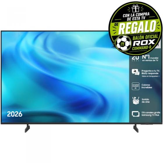 Televisor Samsung Crystal 4K AI U8075H 43'/ Ultra HD 4K/ Smart TV/ WiFi