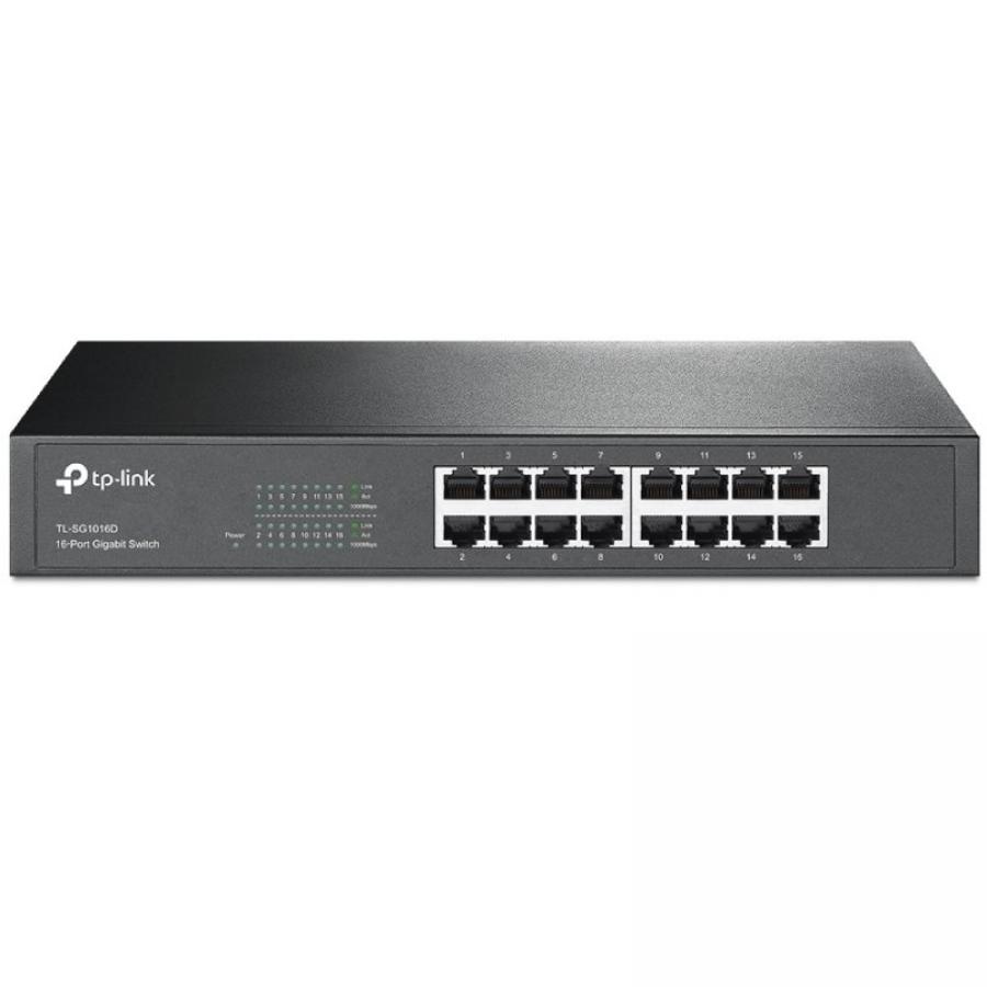 Switch TP-Link TL-SG1016D V2 16 Puertos/ RJ-45 10/100/1000