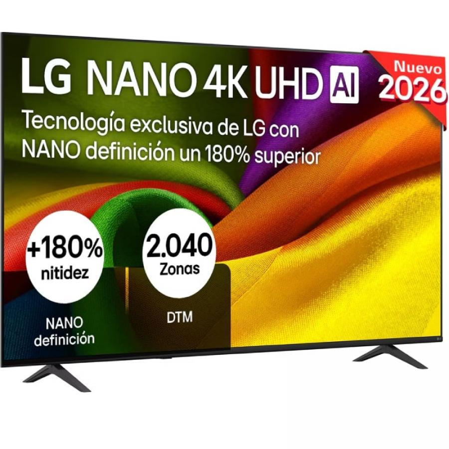 Televisor LG NanoCell 75NU8E0B3LA 75'/ Ultra HD 4K/ Smart TV/ WiFi/ Negro