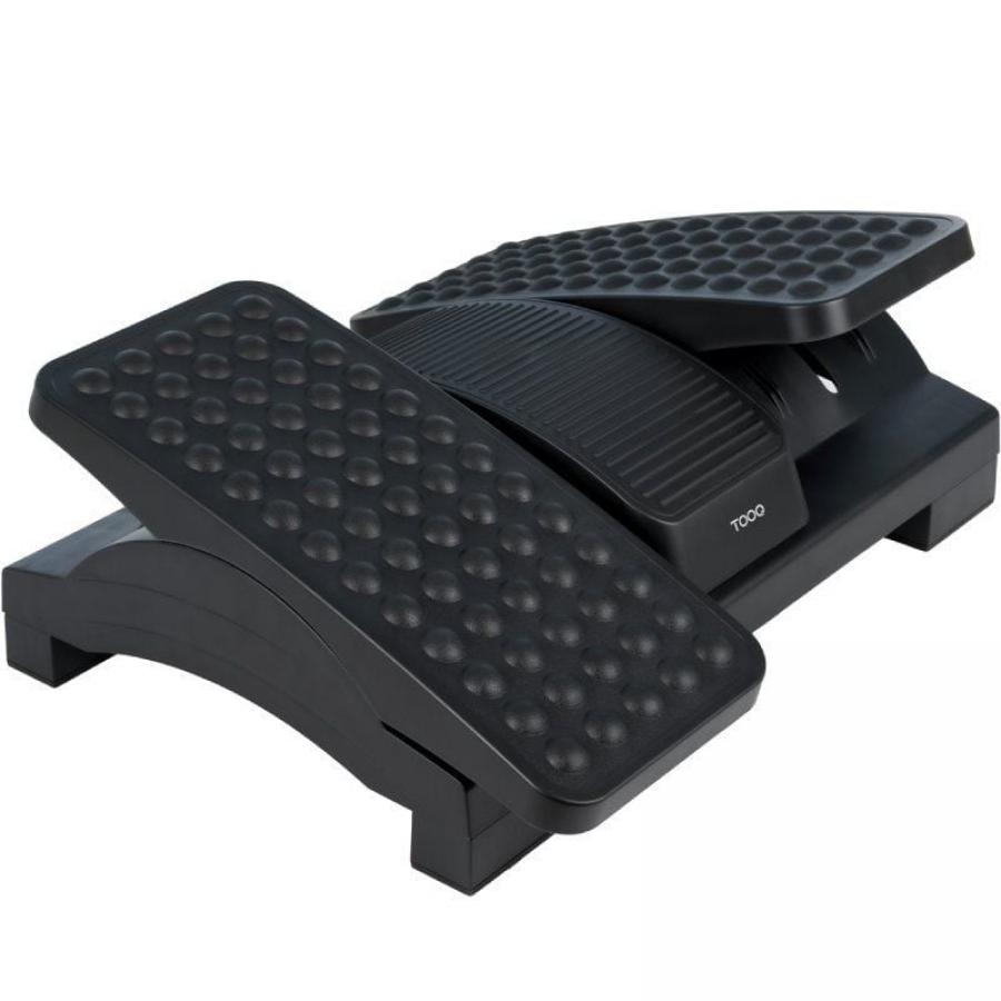 Reposapiés Ajustable/ Inclinable TooQ TQFR0605-B/ 430 x 320 x 105-130 mm