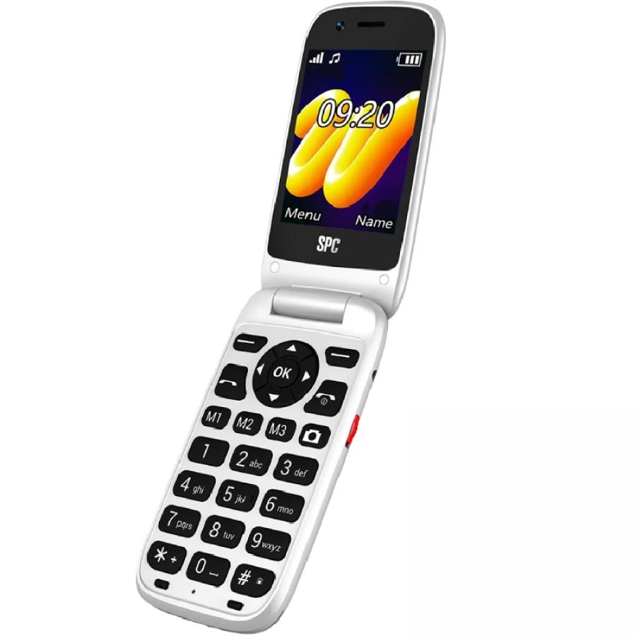 Teléfono Móvil SPC WILD Star para Personas Mayores/ 4G/ Blanco