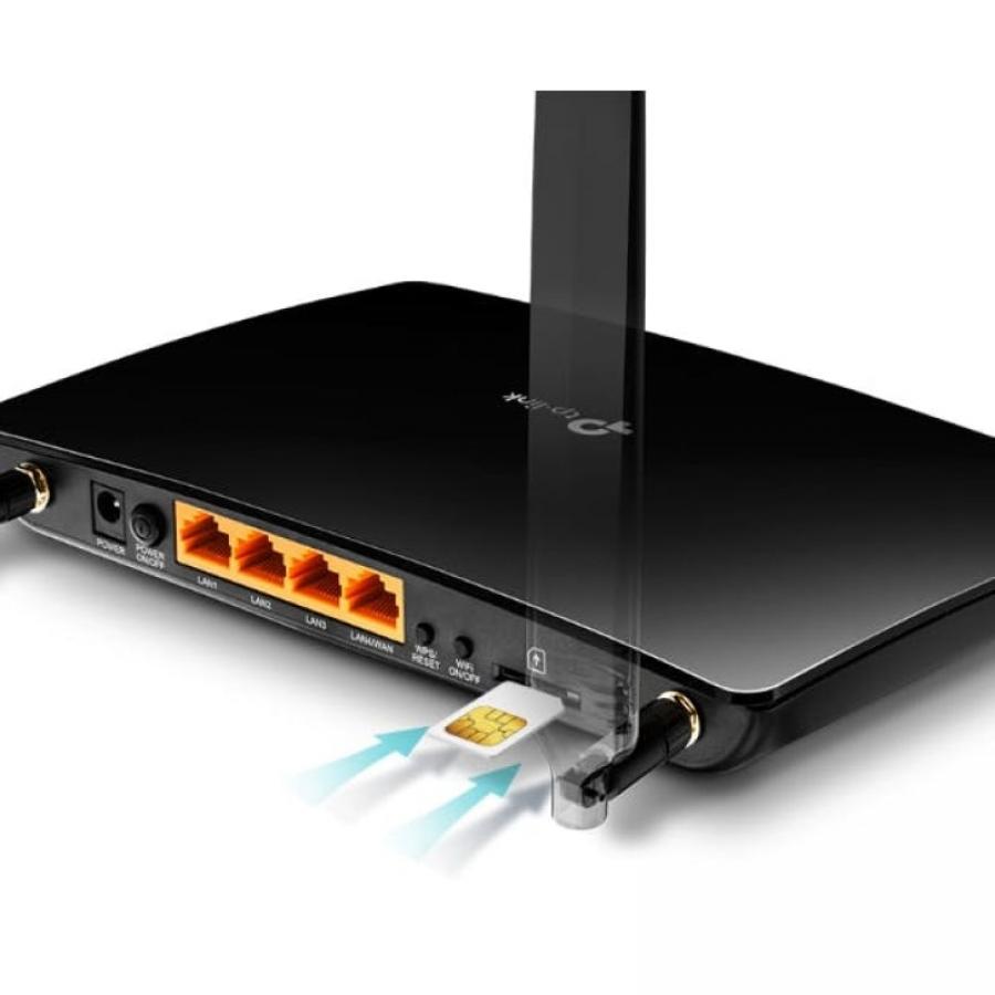 Router Inalámbrico 4G TP-Link Archer MR200 750Mbps/ 2.4GHz 5GHz/ 2 Antenas/ WiFi 802.11ac/n/a - b/g/n