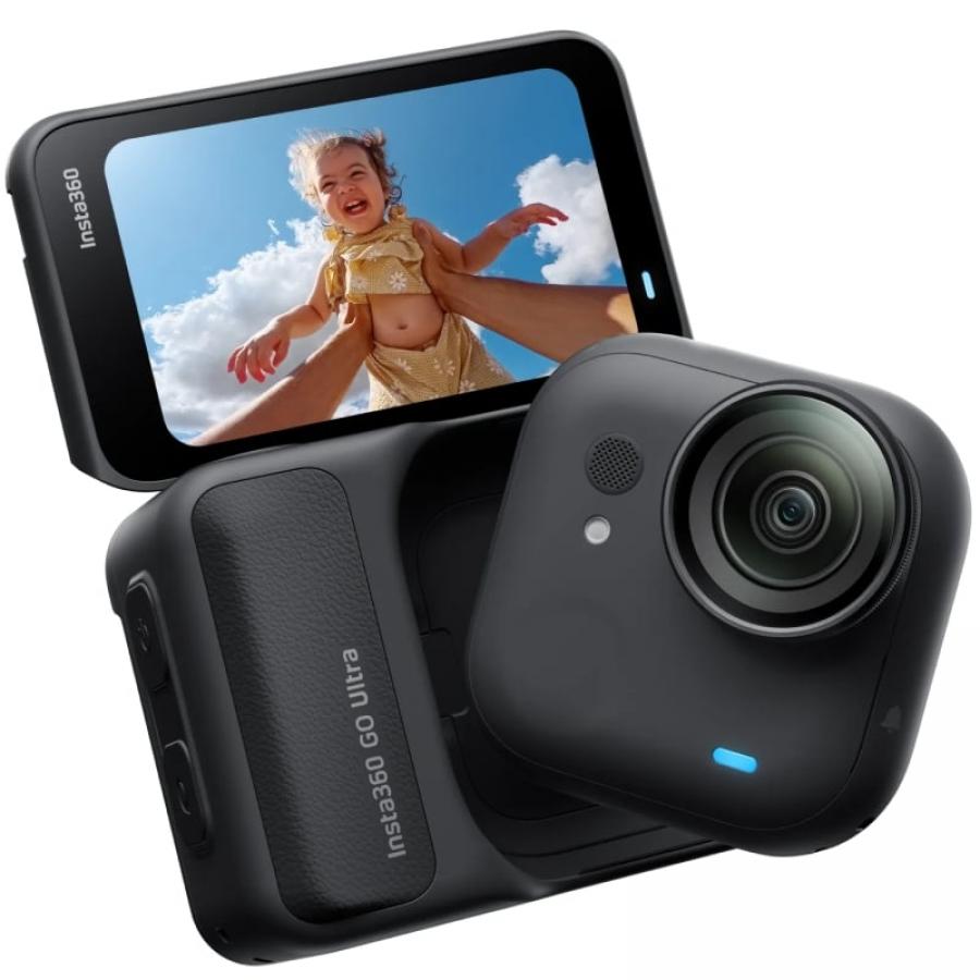 Cámara Digital Deportiva Insta360 GO Ultra Pack Standard/ 4K/ Ángulo de visión 360º/ Negra
