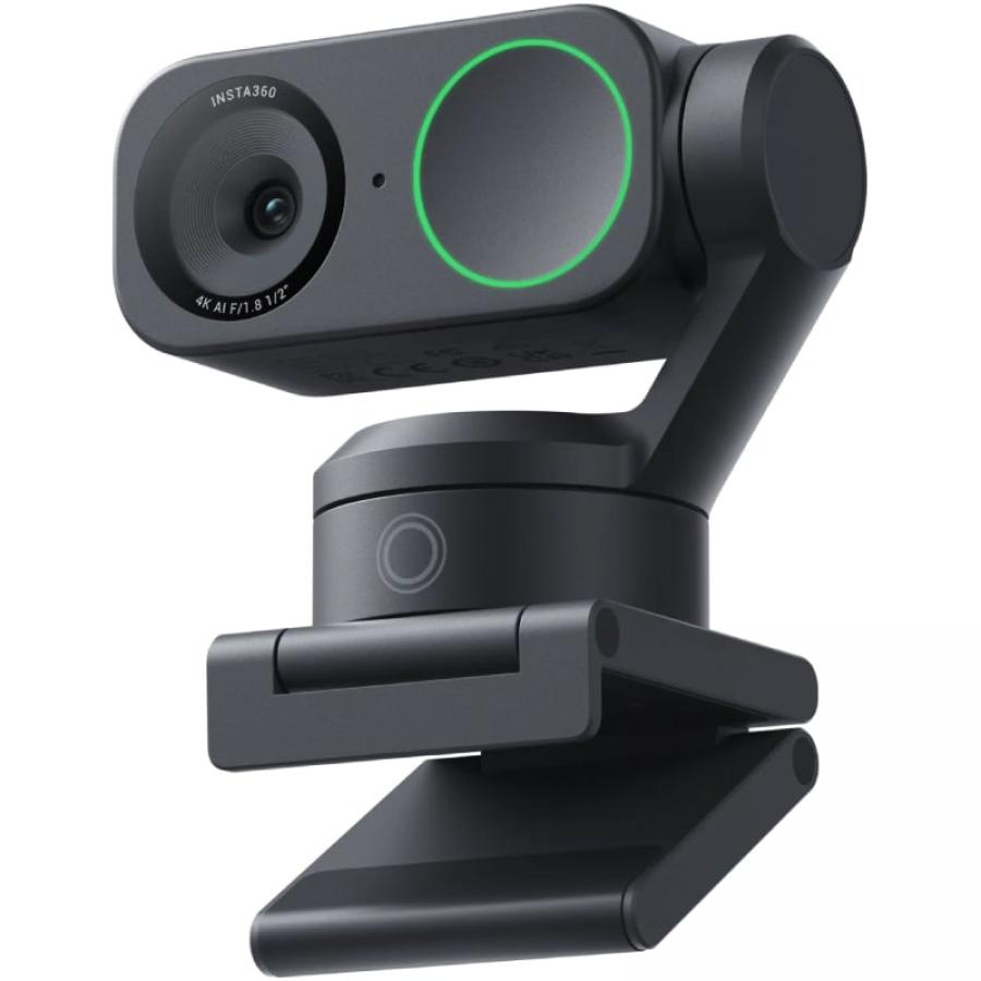 Webcam Insta360 Link 2/ Seguimiento de IA/ Control por gestos/ 3840 x 2160 4K UHD