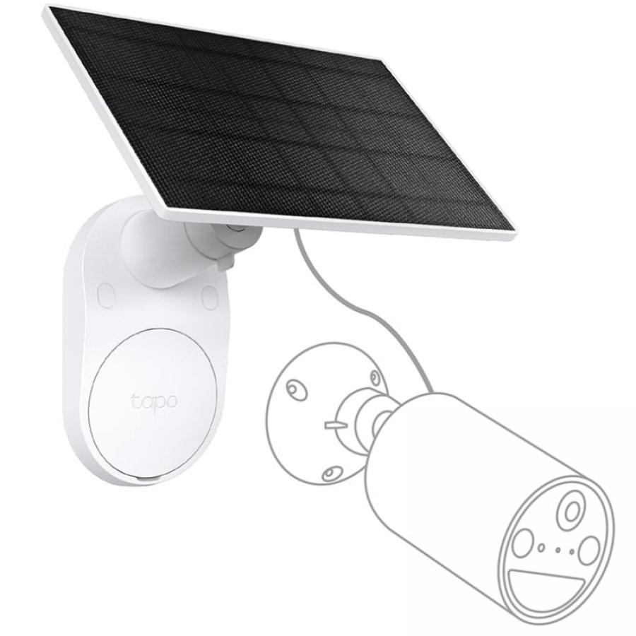 Panel Solar para Cámara de Vigilancia TP-Link TAPO A201/ 2.5W/ Compatible con Baterías Tapo (no incluida)