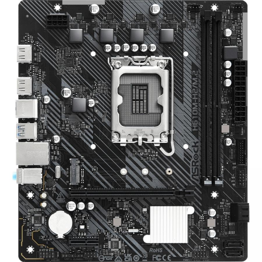 Placa Base Asrock H610M-H2/M.2 Socket 1700/ DDR4/ PCIe 4.0/ Micro ATX