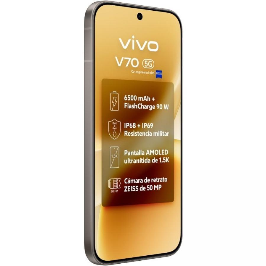 Smartphone Vivo V70 8GB/ 256GB/ 6.59'/ 5G/ Gris