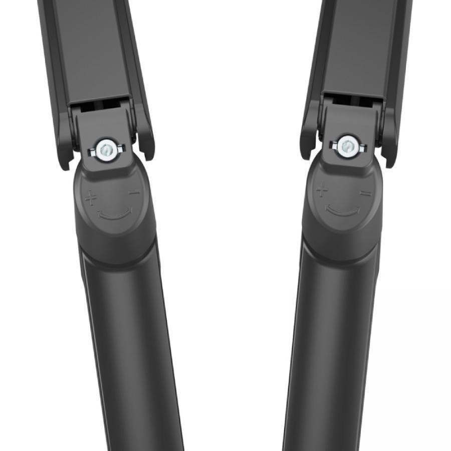 Soporte de Pared con Contrapeso para 2 Monitores o TV Aisens WT32TSR-479/ Giratorio/ Inclinable/ hasta 9kg