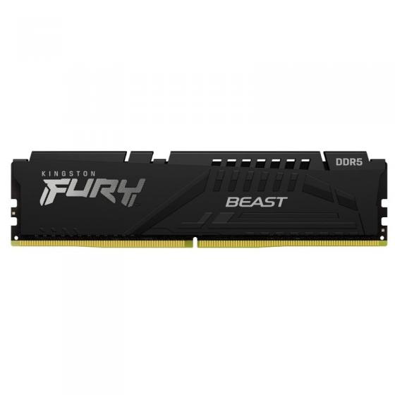 Memoria RAM Kingston FURY Beast 32GB/ DDR5/ 5200MHz/ 1.25V/ CL40/ DIMM