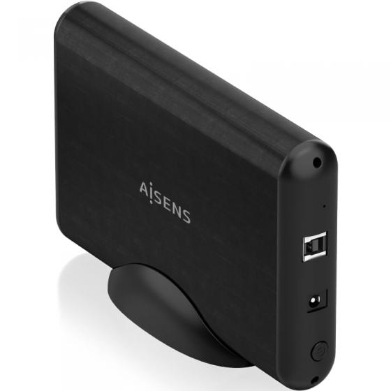 Caja Externa para Disco Duro de 3.5' Aisens ASE-3533B/ USB 3.1