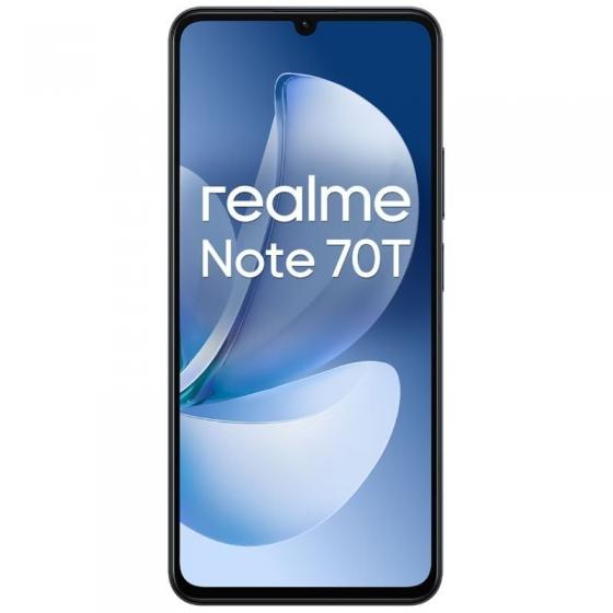 Smartphone Realme Note 70T 4GB/ 64GB/ 6.74'/ Negro Obsidiana
