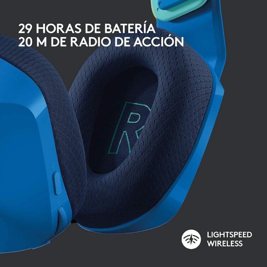 Auriculares Inalámbricos Logitech G733/ con Micrófono/ USB/ Radiofrecuencia/ Azul - Imagen 3