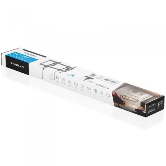 Soporte de Pared Giratorio/ Inclinable/ Antirrobo Aisens WT105TS-475 para TV de 55-105'/ hasta 80kg