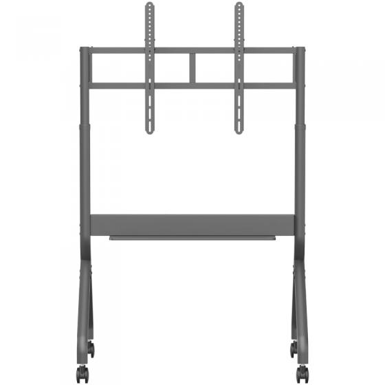 Soporte de Suelo Inclinable/ Giratorio con Ruedas y Manivela Aisens FT90E-469 para TV 55-90'/ hasta 90kg