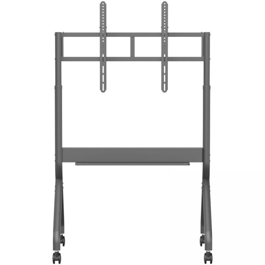 Soporte de Suelo Inclinable/ Giratorio con Ruedas y Manivela Aisens FT90E-469 para TV 55-90'/ hasta 90kg