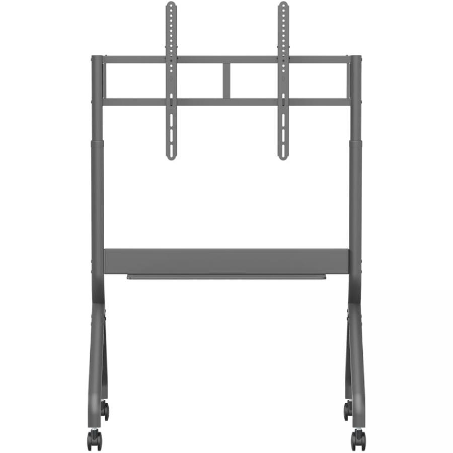 Soporte de Suelo Motorizado/ Inclinable/ Giratorio con Ruedas y Manivela Aisens FTF90E-467 para TV 55-90'/ hasta 90kg