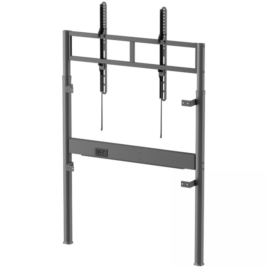 Soporte de Suelo y Pared Motorizado Aisens FWF90SE-473 para TV de 55-90'/ hasta 90kg