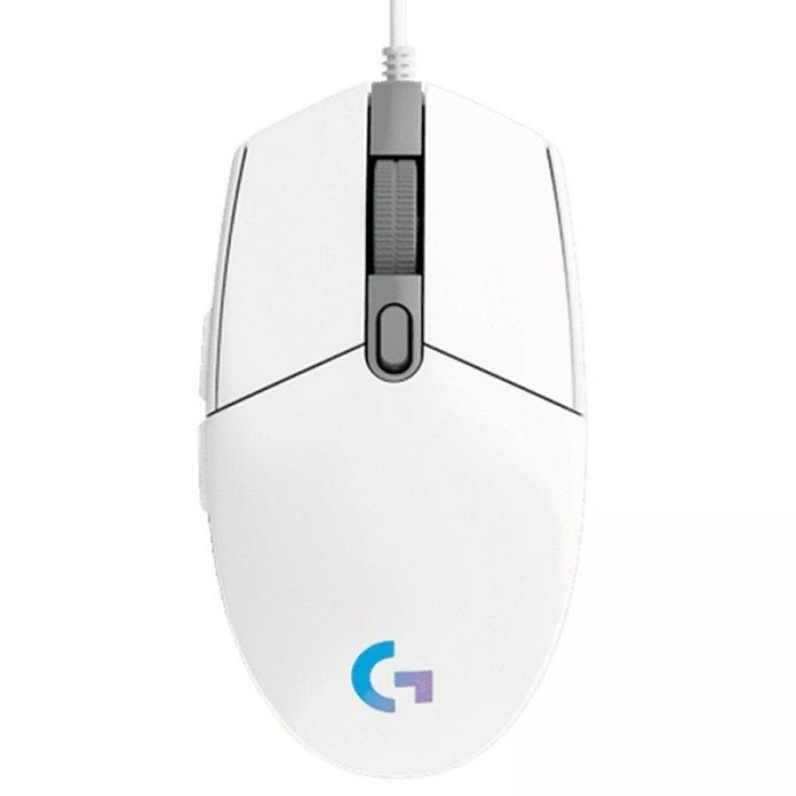 Ratón Gaming Logitech G102 Lightsync/ Hasta 8000 DPI/ Blanco - Imagen 2