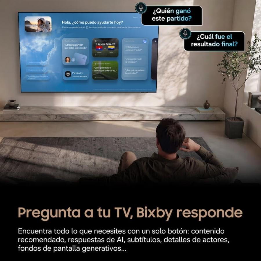Televisor Samsung Neo QLED TQ75QN73HAU 75'/ Ultra HD 4K/ Smart TV/ WiFi