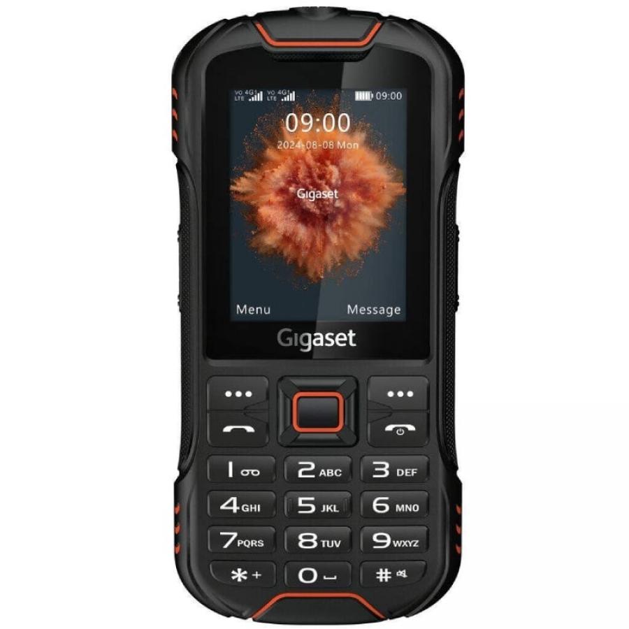 Teléfono Móvil Rugerizado Gigaset GLX8 Plus/ 4G/ Negro