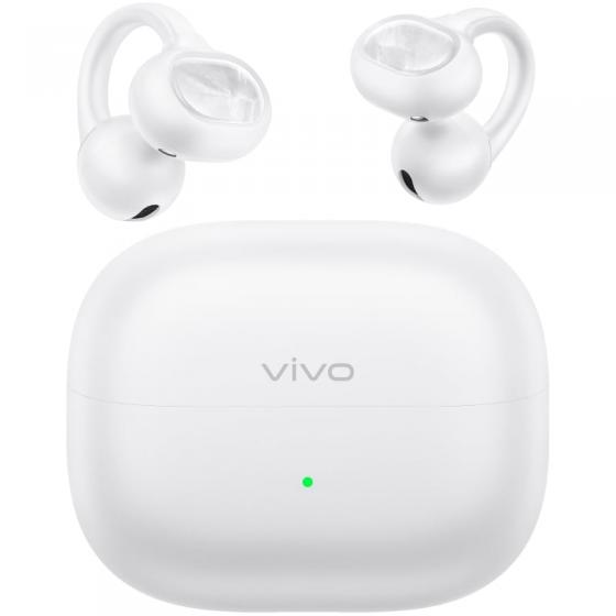 Auriculares Deportivos Bluetooth Vivo Buds Clip con estuche de carga/ Autonomía 10h/ Blancos