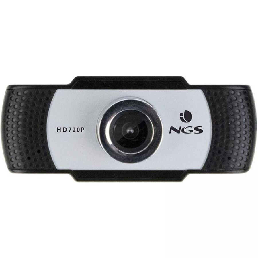Webcam NGS Xpress Cam 720/ 1280 x 720 HD/ Blanco y Negro