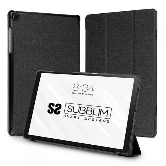 Funda Subblim Shock Case para Tablet Samsung Tab A7 T500/505 10.4'/ Negra - Imagen 1
