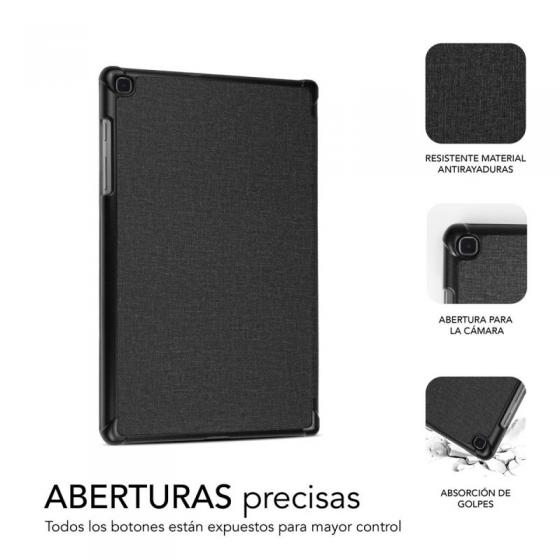 Funda Subblim Shock Case para Tablet Samsung Tab A7 T500/505 10.4'/ Negra