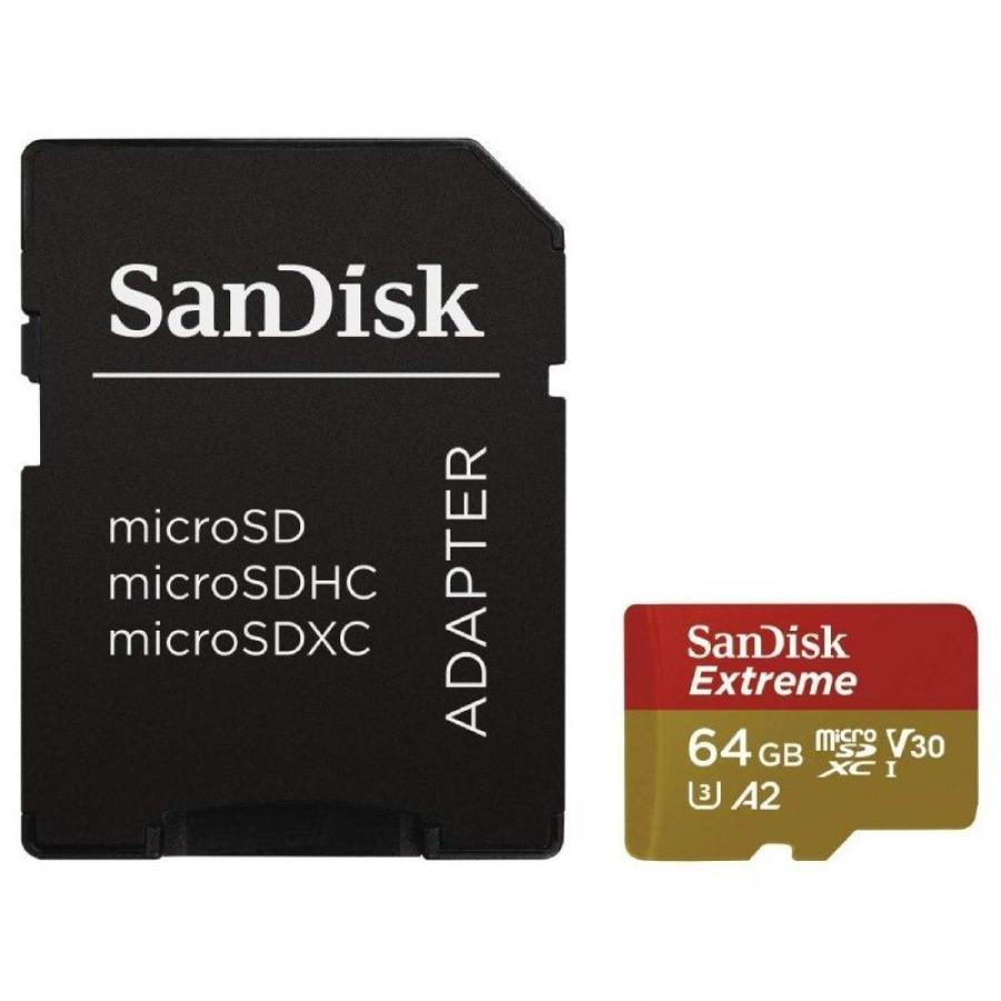 Tarjeta de Memoria SanDisk Extreme 64GB microSD XC UHS-I con Adaptador/ Clase 10/ 160MBs - Imagen 1