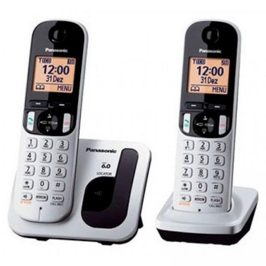 Teléfono Inalámbrico Panasonic KX-TGC212PL/ Pack DUO/ Plata - Imagen 2