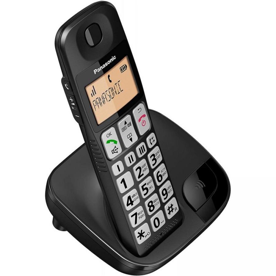 Teléfono Inalámbrico Panasonic KX-TGE310SP/ Negro - Imagen 3