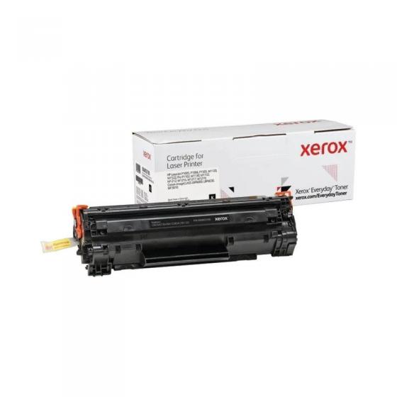 Tóner compatible Xerox 006R03708 compatible con HP CB435A/CB436A/CE285A/CRG-125 2000 páginas Negro