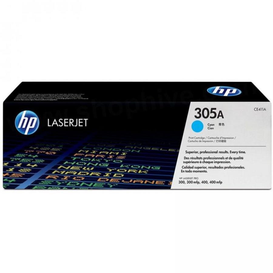 Tóner Original HP nº305A/ Cian - Imagen 1