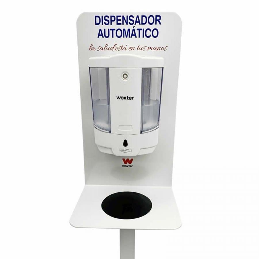 Dispensador Automático de Gel Woxter Dispenser 10/ Capacidad 800ml / Soporte de Pie 1m - Imagen 1