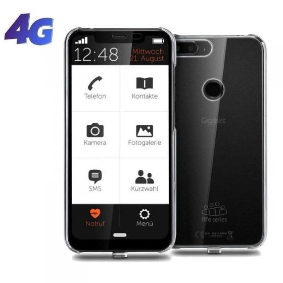 Smartphone Gigaset GS195LS 3GB/ 32GB/ 6.18'/ Gris Titaneo - Imagen 1