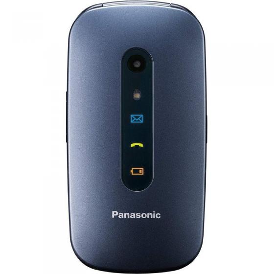 Teléfono Móvil Panasonic KX-TU456EXCE para Personas Mayores/ Azul - Imagen 1