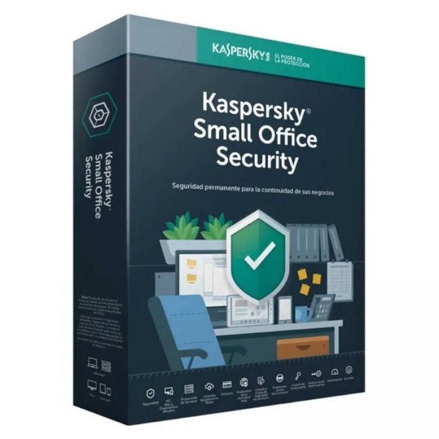 Antivirus Kaspersky Small Office Security 7/ 5 Dispositivos + 1 Servidor/ 1 Año - Imagen 1