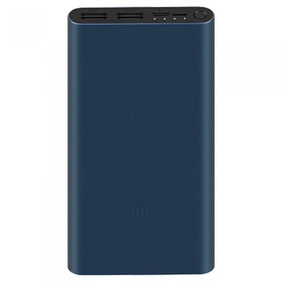 Powerbank 10000mAh Xiaomi Mi Powerbank 3/ Azul - Imagen 1