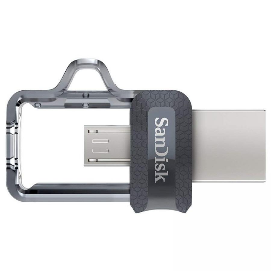 Pendrive 64GB SanDisk Dual m3.0 Ultra USB 3.0/ MicroUSB - Imagen 2