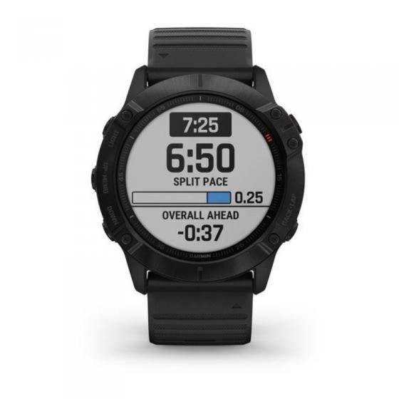 Smartwatch Garmin Fénix 6X Pro/ Notificaciones/ Frecuencia Cardíaca/ GPS/ Negro
