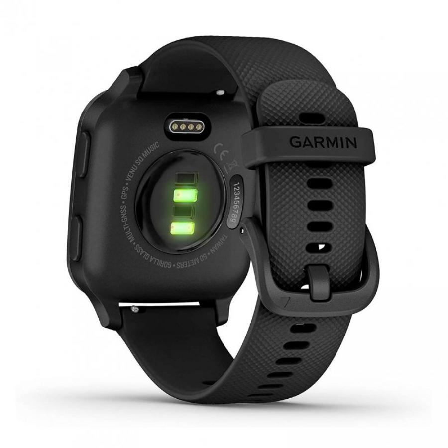 Smartwatch Garmin Venu SQ Music Edition/ Notificaciones/ Frecuencia Cardíaca/ GPS/ Negro - Imagen 3