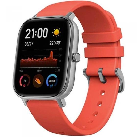 Smartwatch Huami Amazfit GTS Notificaciones Frecuencia Cardíaca GPS Rojo