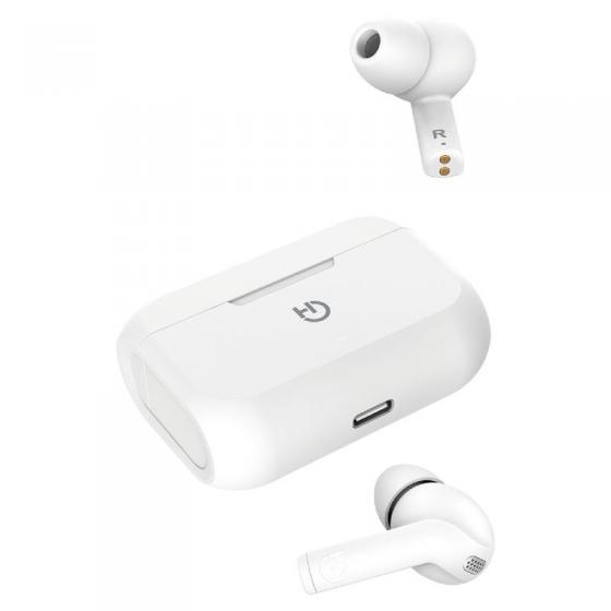 Auriculares Bluetooth Hiditec Fenix TWS con estuche de carga/ Autonomía 6h/ Blancos - Imagen 4